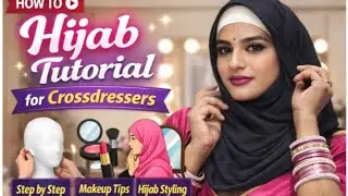 Hijab Look Mein First Time Live | Crossdresser Journey&rdquo;&ldquo;Hijab Pehankar Live Aayi | Real Me, Real cd