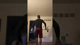 Squat Everyday w/ 100lbs, Day 27 of 31 (AT HOME FOLLOW ALONG WORKOUT)