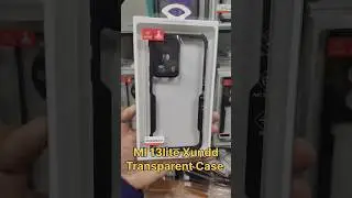 MI 13lite Xundd Transparent Case. #gizmonepal #transparentcase #mi13lite