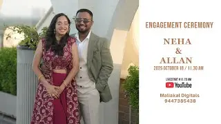 Livestreaming - Engagement  Ceremony of Neha & Allan