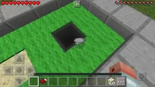 Playing minecraft (minegolf)