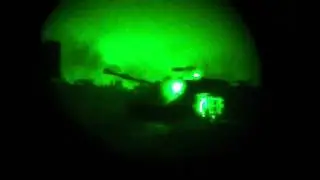 M109A6 A 2/5FA night shoot