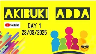 Akibuki Adda day 1 #art #drawing #day1