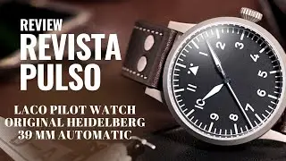 LACO PILOT WATCH ORIGINAL HEIDELBERG 39 MM AUTOMATIC