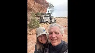 Sportsmobile West of Comb Ridge Utah March 2025
