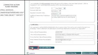 Data Bank Tutorial: Corrective Action Plan Tutorial