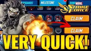 ALL MILESTONES WITH 3 NODES! Very Easy Blastaar Trials Guide! Marvel Strike Force