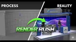 Creating a Ship-Shaped Booth in 3ds Max (Part 2)