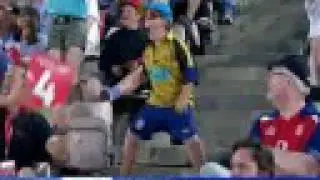 Funny Dancing Cricket Boy