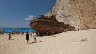Navagio Beach Walk 07.08.2022 Zakynthos Greece GoPro Hero 10