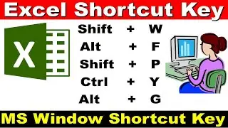 Shortcut of MS Excel | Font Size in Excel  l Excel Shortcut | Dsum Funtion  |