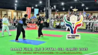 Final Tito Hendra Septa/Indonesia vs M.Helmi/Malaysia - Sea Games 2025