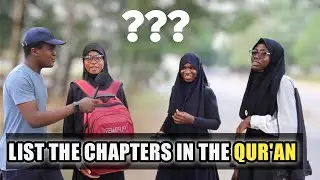 QUIZZING MUSLIM STUDENTS ABOUT THE QUR'AN  episode 2