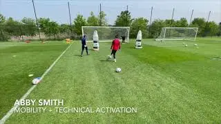 🧤 Goalkeeper Training ⚽️ Mobility + Technical Activation: In & Out of Possession Combination