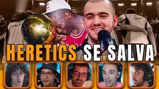 HERETICS SE SALVA 😮&zwj;💨| POSTPARTIDO DE LA LEC