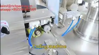 Rich packing's gummy pouch packing machine