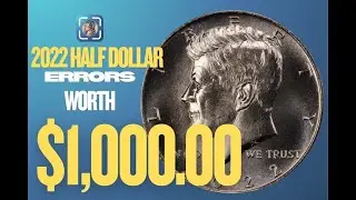 Редкие монеты номиналом полдоллара 2022 года с дефектами, представляющие ценность &mdash; приложение Co...