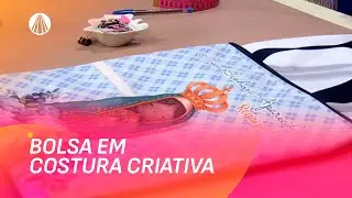 Aprenda a fazer uma m&aacute;xi bolsa em costura criativa | Fa&ccedil;a Voc&ecirc; Mesmo
