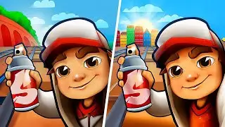 Subway Surfers Beijing 🆚 Subway Surfers Venice, Subway Surfers Map Comparison