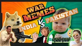 India VS Pakistan War Memes are funny 🤣/Memedose / Funny memes #comedy #funnyvideo #indiavspakistan
