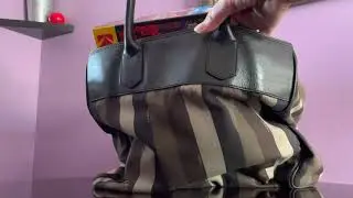 Fendi Pequin Tote