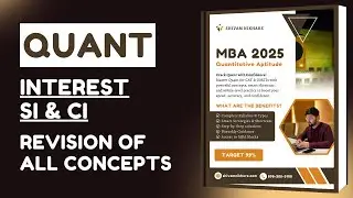 MBA | Quant | Simple and Compound Interest | All Concepts
