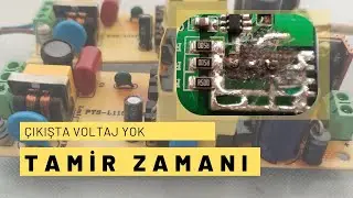 Çıkış Voltajı YOK! Mosfet Ayaklarını Yakmış 👨‍🔧