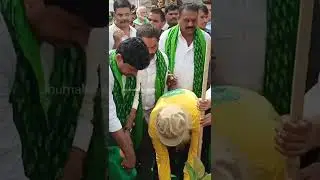 Sadhguru launch Green India Challenge 5.0 with MP Santhosh Kumar #shorts |Sadhguru| JournalistMahesh