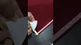 how to made notice board by using thermocol and velvet paper || craft || Creativity corner || #short
