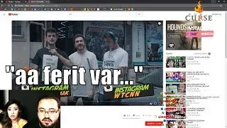 Jahrein - wtcN Ferit'in Orkun Işıtmak ile Çektiği Videoyu İzliyor (SAATİ 1TL vs 10TL İNTERNET CAFE)