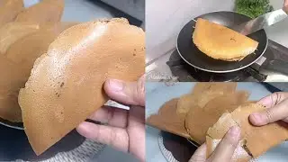 KREPES TEFLON‼️KRIUK PAKAI RESEP TAKARAN SENDOK