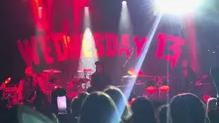 Wednesday 13 live at Irving Plaza