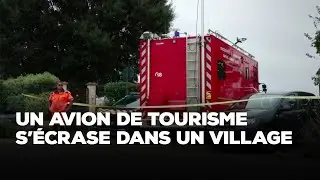 Accident mortel en Vend&eacute;e : un avion de tourisme s'&eacute;crase dans un village