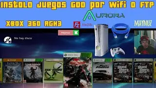 Instalo Juegos God a mi Xbox360 Por Cable de Red #xbox360 #rgh3 #juegosgodxbox360