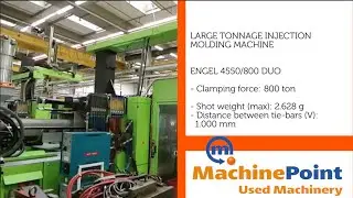 ENGEL 4550/800 DUO Used Large Tonnage Injection Molding machines MachinePoint