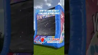 Giant Arcade Inflatable Rental Texas USA | Retro Video Game Experience Projector Night Indoor Events