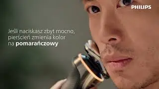 Golarka Philips i9000 Prestige Ultra - nawigacje, ikony i diody