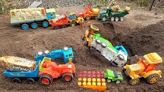 drive JCB and uploading || tractor dumper truck biscuit loading video 