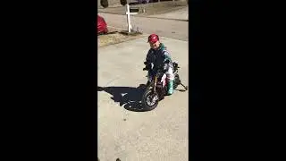 Dirt Bike Madness: Zayden's Raw and Real Front Yard Adventure