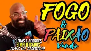 FOGO E PAIXÃO - Wando, Aprenda Como Tocar Cifra Simplificada CAVACO, cavaquinho, samba e pagode
