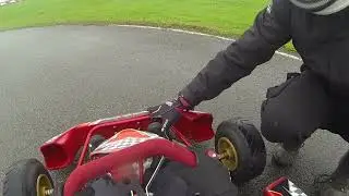 Race Kart Center - Bambino Academy Session - Wet Line and overtaking