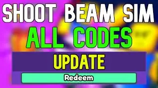 New Shoot Beam Simulator Codes | Roblox Shoot Beam Simulator Codes (January 2024)