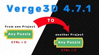 Copying+Pasting Puzzles in Verge3D 4.7.1