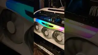 Белая EVGA. Просто красавица. #nvidia #rtx3080 #mining
