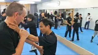 Trapping, chisao, Wing chun, Tokyo Japan トラッピング、チサオ練習、詠春拳、