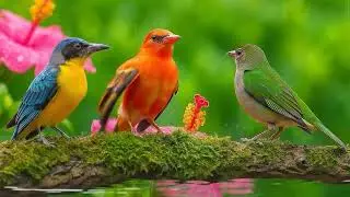 1Nature&rsquo;s Morning with Birds and Piano | Peaceful Background for Work, Reading, and Rest