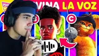ROIER REACCIONA A PLAYQUIZ: Adivina la Voz de Personajes Animados / Caricaturas