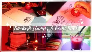 BOOK STAMPS, HUGE BOOK HAUL AND NEW ARC LIGHTER ✨