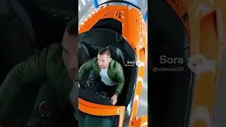 Lamborghini Huracan Spyder Gets Soaked in Car Wash #lamborghini #huracan #soap #bugatti #brainrot