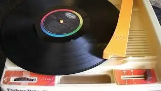 Fisher Price  Toy Record Player 1978